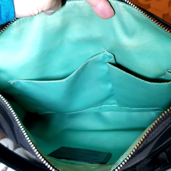 Authentic Coach Signature Jacquard Poppy black shoulder bag - Picture 13 of 17